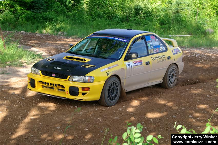 Steve Gingras / Joe Boburka Subaru Impreza on SS5, Chainsaw Junksin.