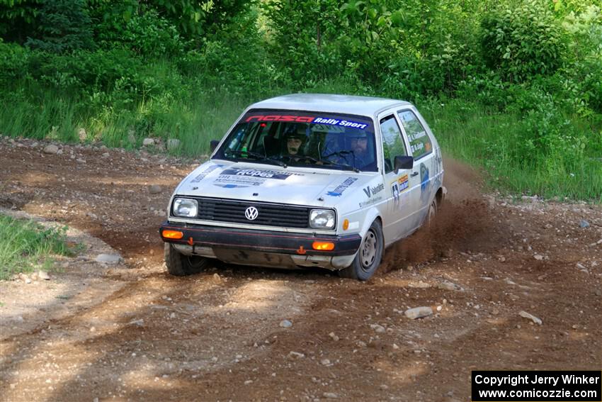 Adam VanDamme / Morgan Engle VW Golf on SS5, Chainsaw Junksin.