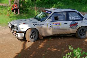 Shanti Witt / Keegan Helwig BMW 325is on SS5, Chainsaw Junksin.