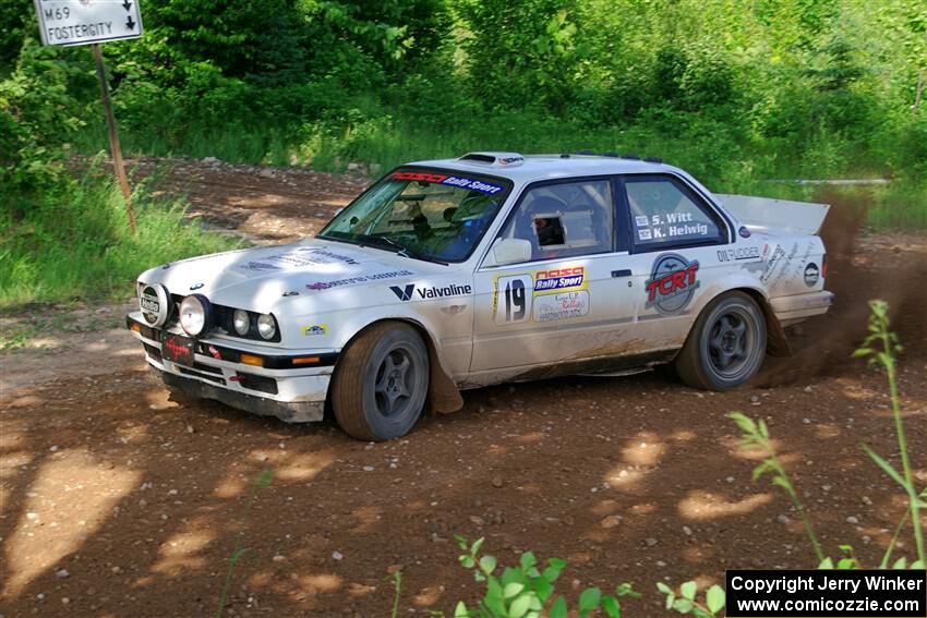 Shanti Witt / Keegan Helwig BMW 325is on SS5, Chainsaw Junksin.