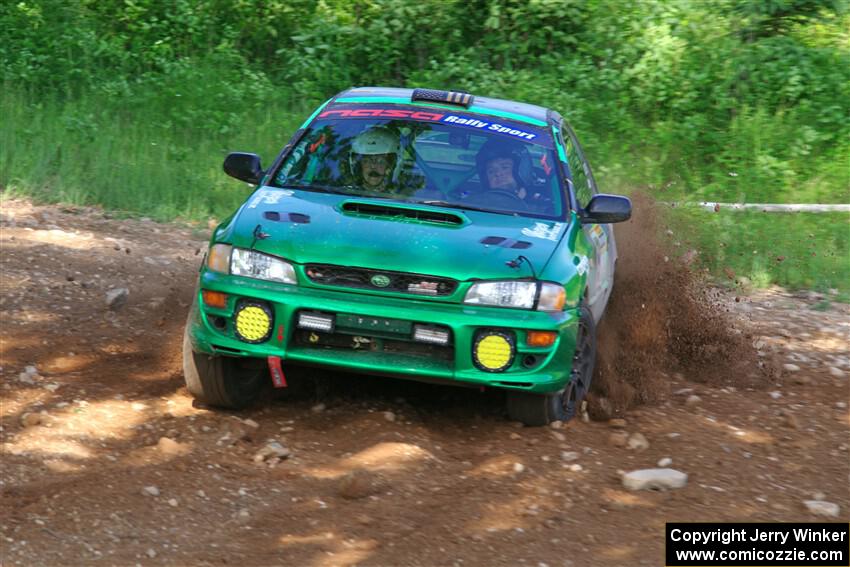 Jordan Locher / Cray Dumeah Subaru Impreza 2.5RS on SS5, Chainsaw Junksin.