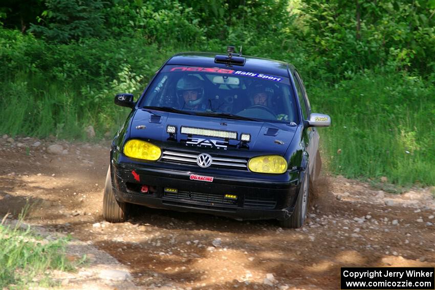 Chase Blakely / Mike Callaway VW GTI on SS5, Chainsaw Junksin.