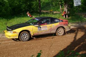 Eli Goethel / Max Sutton Mitsubishi Eclipse on SS5, Chainsaw Junksin.