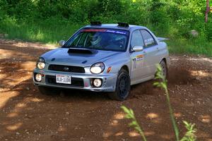 Noah Jacobson / Nathan Vance Subaru WRX on SS5, Chainsaw Junksin.