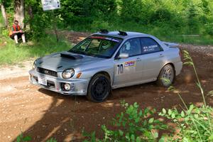 Noah Jacobson / Nathan Vance Subaru WRX on SS5, Chainsaw Junksin.