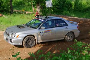 Noah Jacobson / Nathan Vance Subaru WRX on SS5, Chainsaw Junksin.