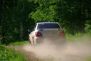 Noah Jacobson / Nathan Vance Subaru WRX on SS5, Chainsaw Junksin.
