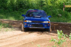 Connor Himes / Elliot Prusi Subaru Impreza on SS5, Chainsaw Junksin.