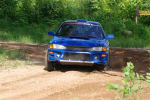 Connor Himes / Elliot Prusi Subaru Impreza on SS5, Chainsaw Junksin.