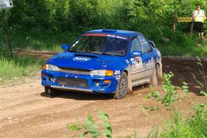 Connor Himes / Elliot Prusi Subaru Impreza on SS5, Chainsaw Junksin.