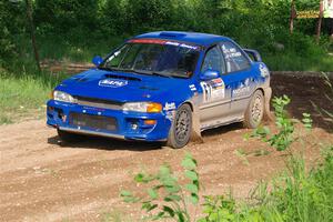 Connor Himes / Elliot Prusi Subaru Impreza on SS5, Chainsaw Junksin.