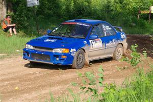 Connor Himes / Elliot Prusi Subaru Impreza on SS5, Chainsaw Junksin.