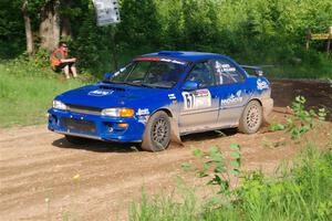 Connor Himes / Elliot Prusi Subaru Impreza on SS5, Chainsaw Junksin.