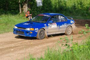Connor Himes / Elliot Prusi Subaru Impreza on SS5, Chainsaw Junksin.