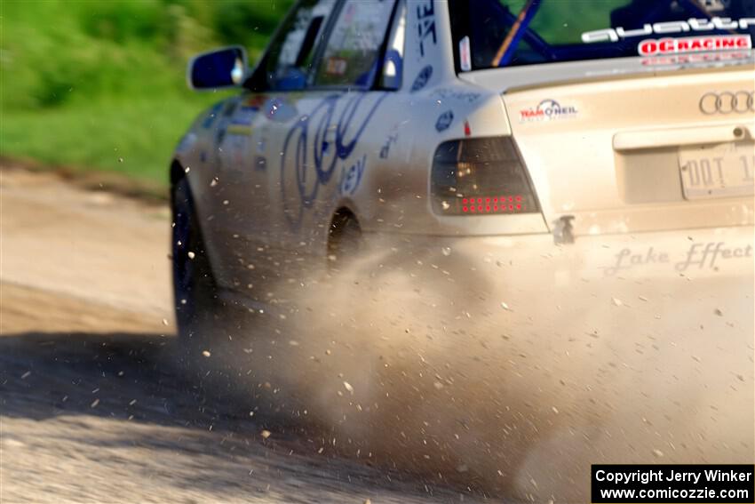 Tim Michel / Alex Ferencz Audi A4 Quattro on SS6, Camp 3 South.