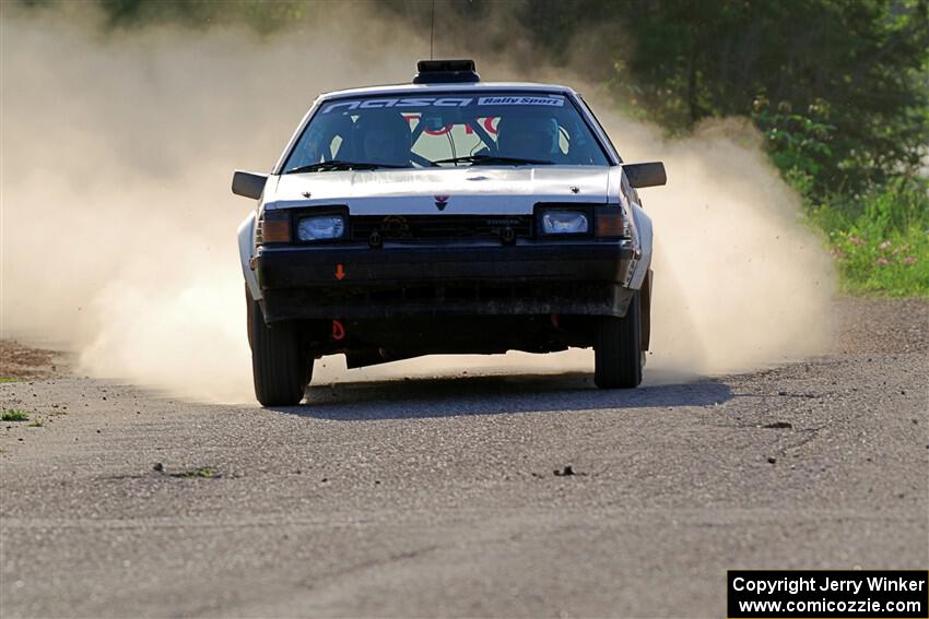 Eric Anderson / Taylor Haelterman Toyota Celica GTS on SS6, Camp 3 South.