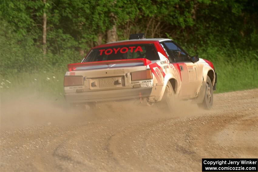 Eric Anderson / Taylor Haelterman Toyota Celica GTS on SS6, Camp 3 South.