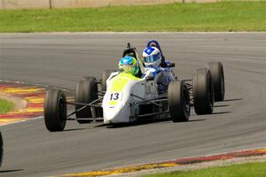 Ethan Tovo's Mygale FF-E and Timothy Steele's Van Diemen RF02