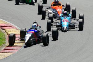 Theodore Burns' Piper DF05, Ayrton Houk's Mygale GR and David Livingston, Jr.'s Spectrum 014H