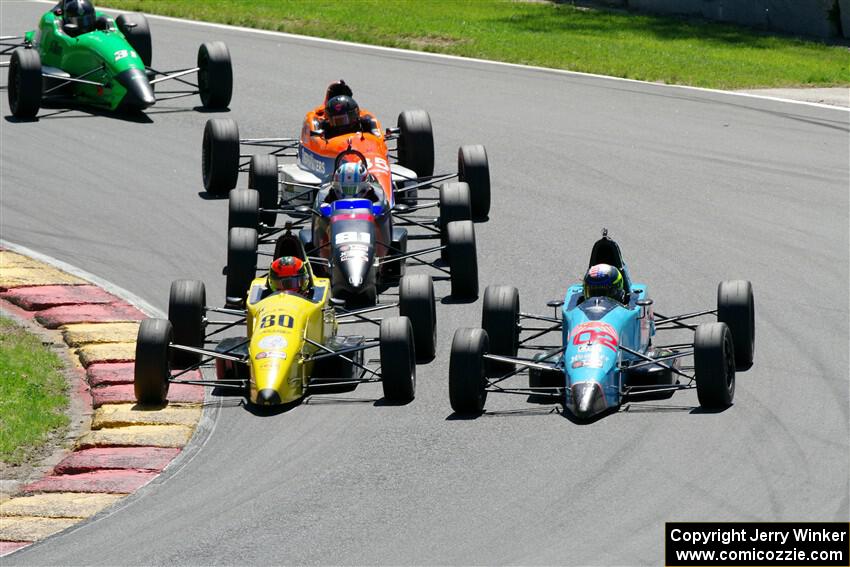 Sebastian Mateo Naranjo's Mygale SJ13, Ayrton Houk's Mygale GR, Theodore Burns' Piper DF05,David Livingston, Jr.'s Spectrum 014H