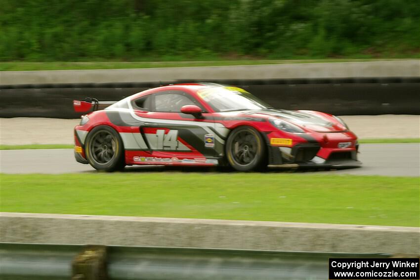 David Hampton's Porsche Cayman GT4 RS Clubsport