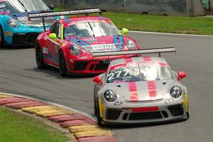 James Hamman's and Muzaffar Gafurov's Porsche GT3 Cups