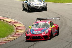 James Hamman's and Tomas Ballester's Porsche GT3 Cups