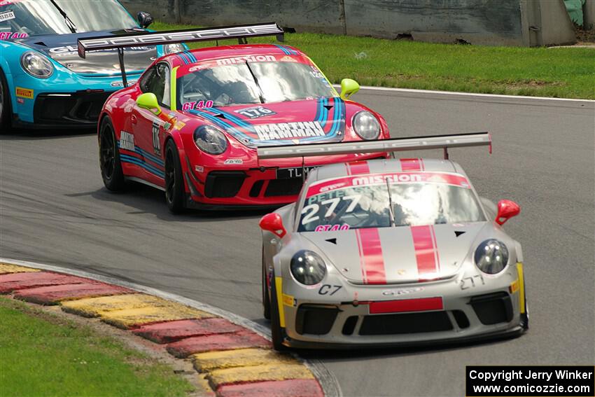 James Hamman's and Muzaffar Gafurov's Porsche GT3 Cups