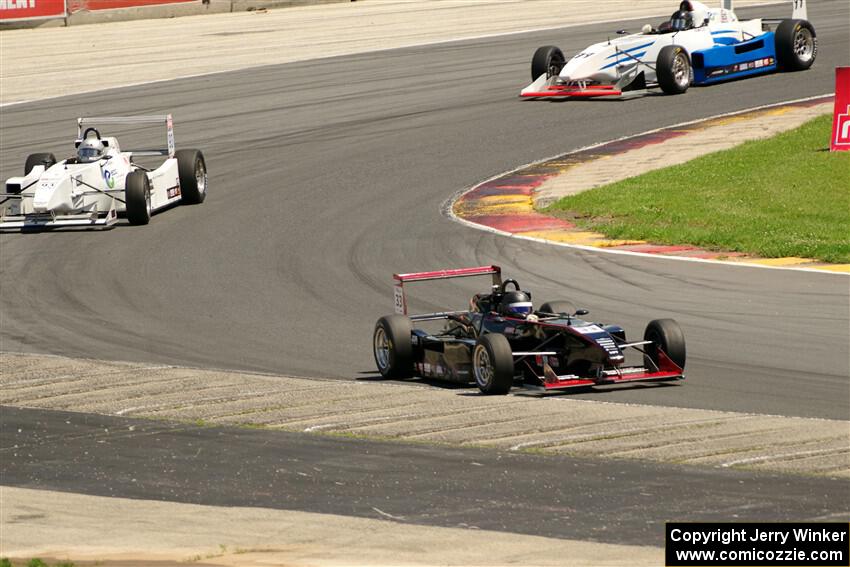 Charles Livingston's JDR F1000, Steve Hamilton's JDR F1000 and Paulie Gatto's JDR F1000