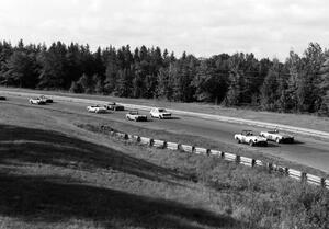 National race group 1 heads out out turn 9.