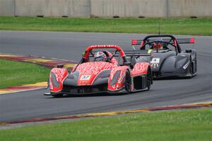 Jon Field's Radical SR10 and Andy Lowe's Radical SR3 XXR 1500