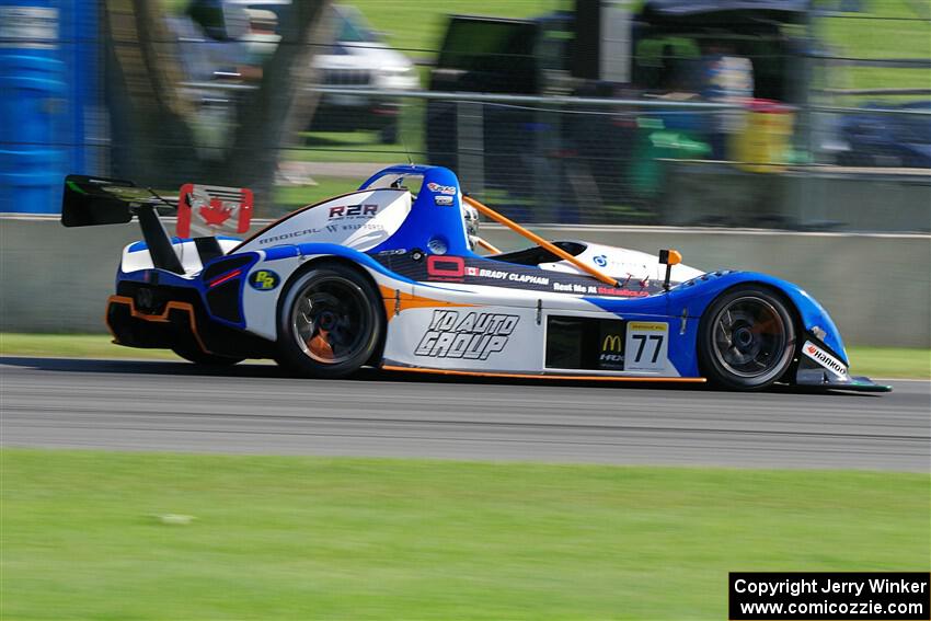Brady Clapham's Radical SR3 XX 1340