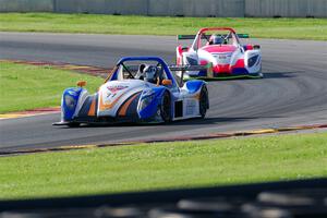 Brady Clapham's Radical SR3 XX 1340 and Mike D'Ambrose, Sr.'s Radical SR3 XX 1340