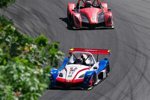 Steve Jenks' Radical SR10 XXR and Jon Field's Radical SR10