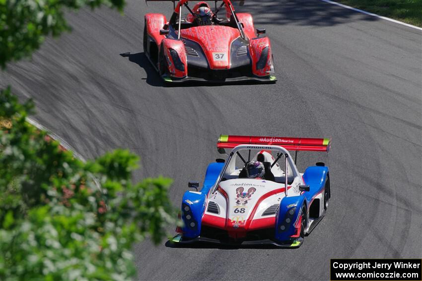 Steve Jenks' Radical SR10 XXR and Jon Field's Radical SR10