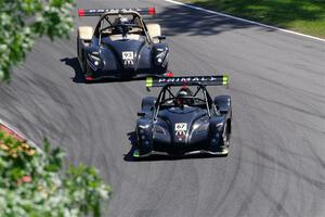 James Long's Radical SR10 XXR and Raiden Nicol's Radical SR3 XXR 1500