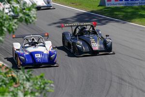 Mike Anzaldi's Radical SR3 XXR 1500 and Arul Venkatesh's Radical SR3 XXR 1500