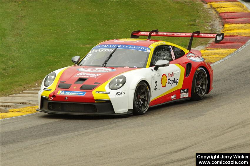 Sean McAlister's Porsche GT3 Cup