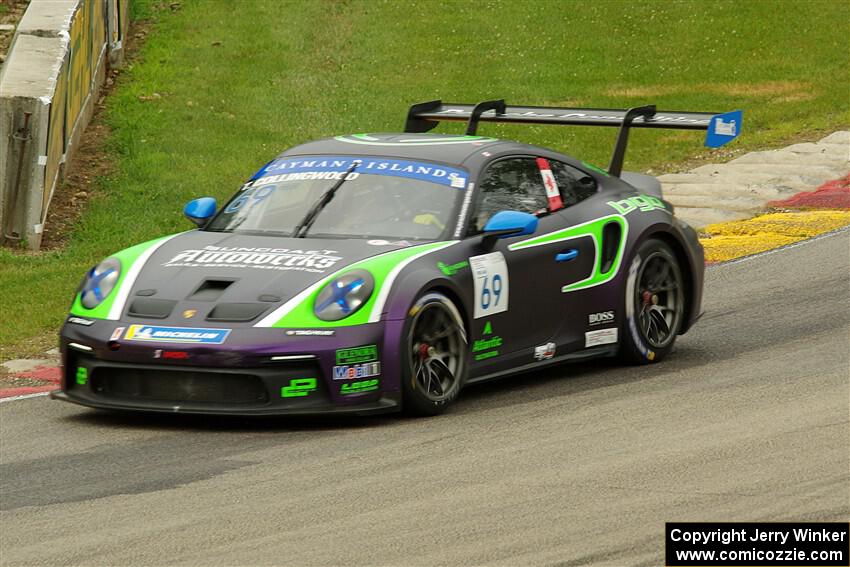 Thomas Collingwood's Porsche GT3 Cup
