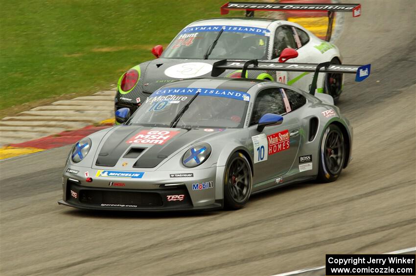 Vernon McClure's and Kurt Hunt's Porsche GT3 Cups