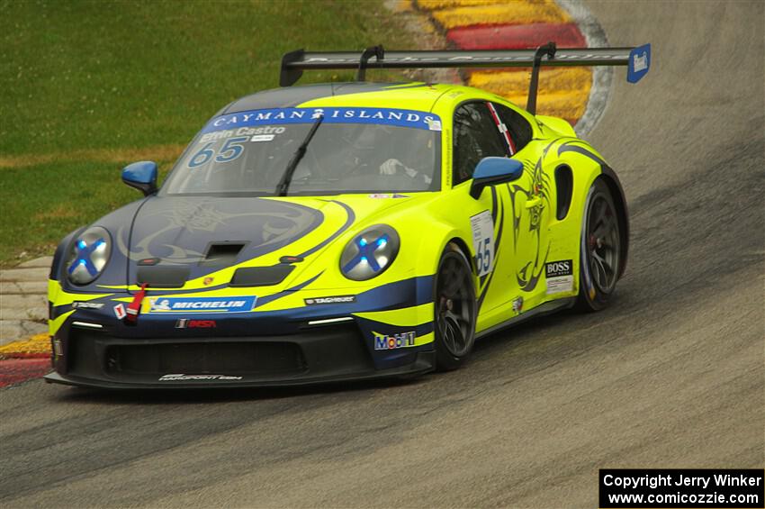 Efrin Castro's Porsche GT3 Cup
