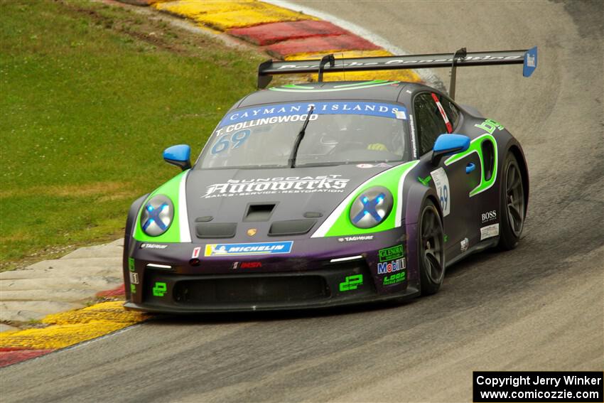 Thomas Collingwood's Porsche GT3 Cup