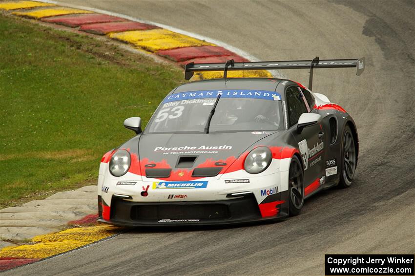 Riley Dickinson's Porsche GT3 Cup