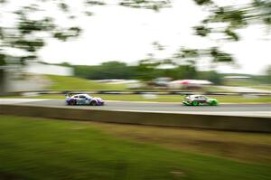 Curt Swearingin's and John Goetz's Porsche GT3 Cups
