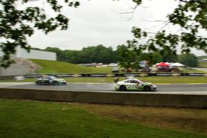 Kurt Hunt's and Thomas Collingwood's Porsche GT3 Cups