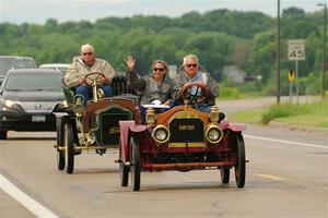 Paul Schaefer's 1909 Brush and Pat McDivitt's 1906 Ford Model F