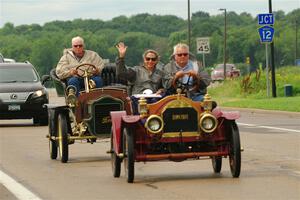 Paul Schaefer's 1909 Brush and Pat McDivitt's 1906 Ford Model F