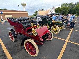 Rick Lindner's 1903 Ford and Jeff Fries' 1905 Ford Model F