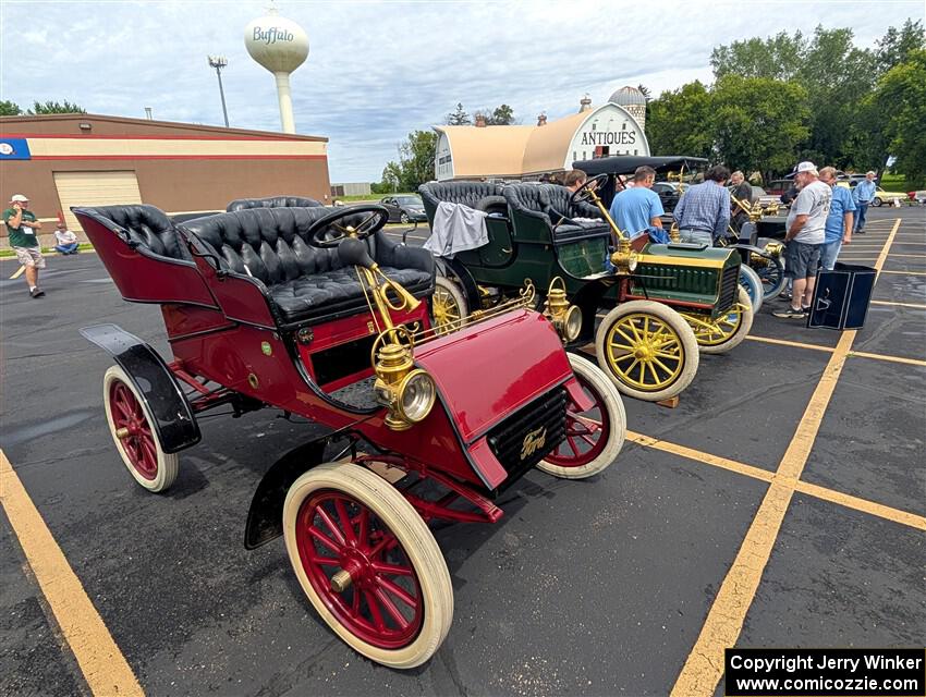 Rick Lindner's 1903 Ford and Jeff Fries' 1905 Ford Model F