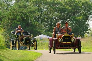 Paul Schaefer's 1909 Brush and Pat McDivitt's 1906 Ford Model F